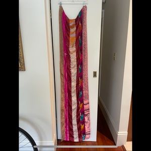 Multicolored Silk Scarf